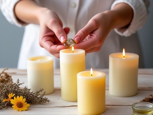 Técnicas DIY de velas