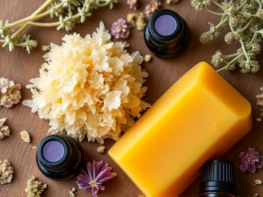 Ingredientes naturales para velas